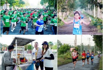 hau giang an tuong voi hon 8500 nguoi chay marathon trai nghiem thien nhien mien tay