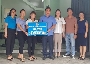 trao mai am cong doan cho doan vien kho khan ve nha o