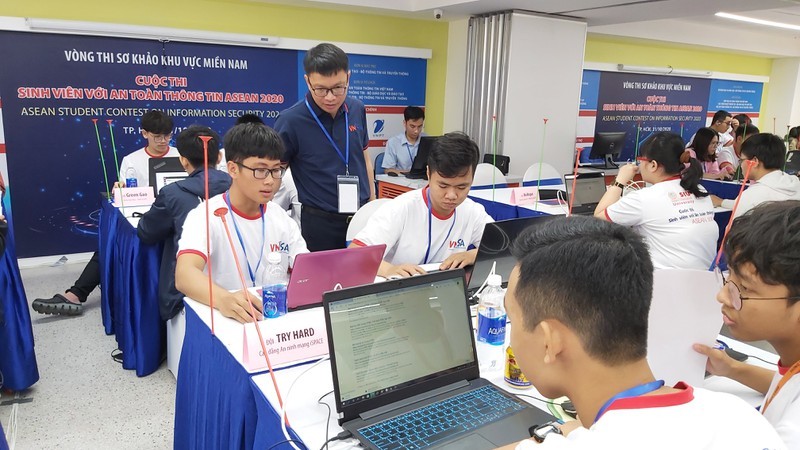 Khoảng 200 đội tham dự cuộc thi "Sinh viên với An toàn thông tin ASEAN 2022"