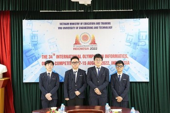 Đội tuyển Việt Nam giành 4 Huy chương tại Olympic Tin học quốc tế