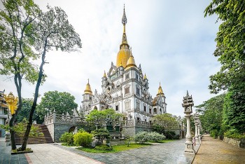 Chùa Bửu Long - nét kiến trúc theo phong cách Thái Lan
