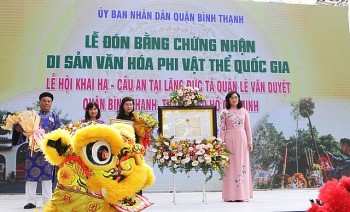 le khai ha cau an tai lang le van duyet don bang cong nhan di san van hoa quoc gia