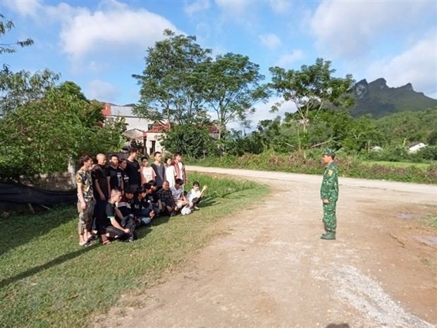 Biên phòng Cao Bằng ngăn chặn và tiếp nhận trên 100 công dân xuất, nhập cảnh trái phép