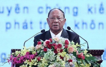 chu tich quoc hoi campuchia samdech heng samrin tham viet nam