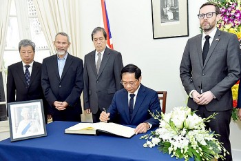 bo truong ngoai giao bui thanh son tham du le tang cua nu hoang anh