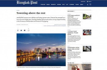 Tờ Bangkok Post: Việt Nam nổi lên như một điểm sáng kinh tế hiếm hoi