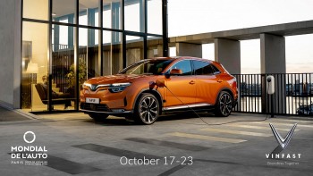 vinfast tro lai paris motor show voi chien luoc thuan dien chinh thuc ra mat 4 mau xe dien tai thi truong phap