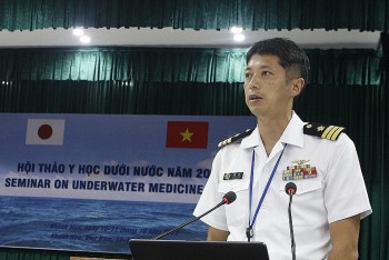 Hải quân Việt Nam - Nhật Bản hội thảo y học dưới nước