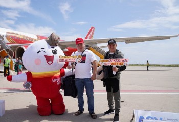 de dang dat ve bay va kham pha kazakhstan nha trang cung vietjet tu hom nay