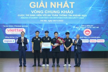 viet nam dat giai nhat cuoc thi sinh vien voi an toan thong tin asean 2022