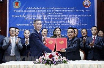 Tăng cường hợp tác giữa hai cơ quan kiểm toán nhà nước Việt - Lào