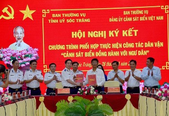 canh sat bien viet nam ky ket dong hanh cung ngu dan tinh soc trang