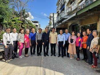 khao sat tien do xay dung khu pho viet nam vietnam town tai thai lan