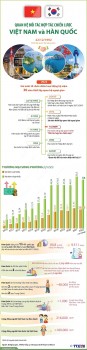 infographics quan he doi tac hop tac chien luoc viet nam han quoc