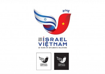 Ra mắt logo kỷ niệm 30 năm quan hệ Israel - Việt Nam