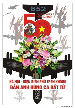 phat hanh 68 tranh co dong ky niem 50 nam chien thang ha noi dien bien phu tren khong