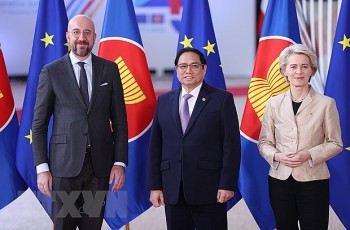 Thủ tướng dự Hội nghị Cấp cao kỷ niệm 45 năm quan hệ ASEAN-EU