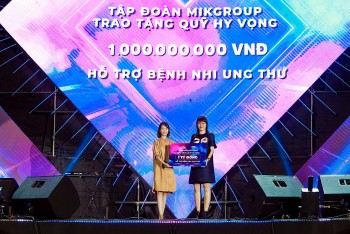 mikgroup tiep dong luc cho cac benh nhi ung thu nhan dip nam moi