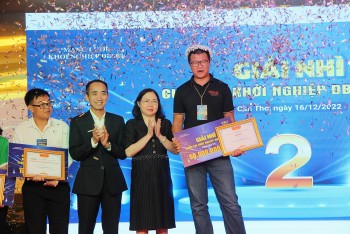 “CUAvn - Nâng tầm Cua Việt” đạt giải cao nhất Cuộc thi khởi nghiệp ĐBSCL 2022 tại Cần Thơ