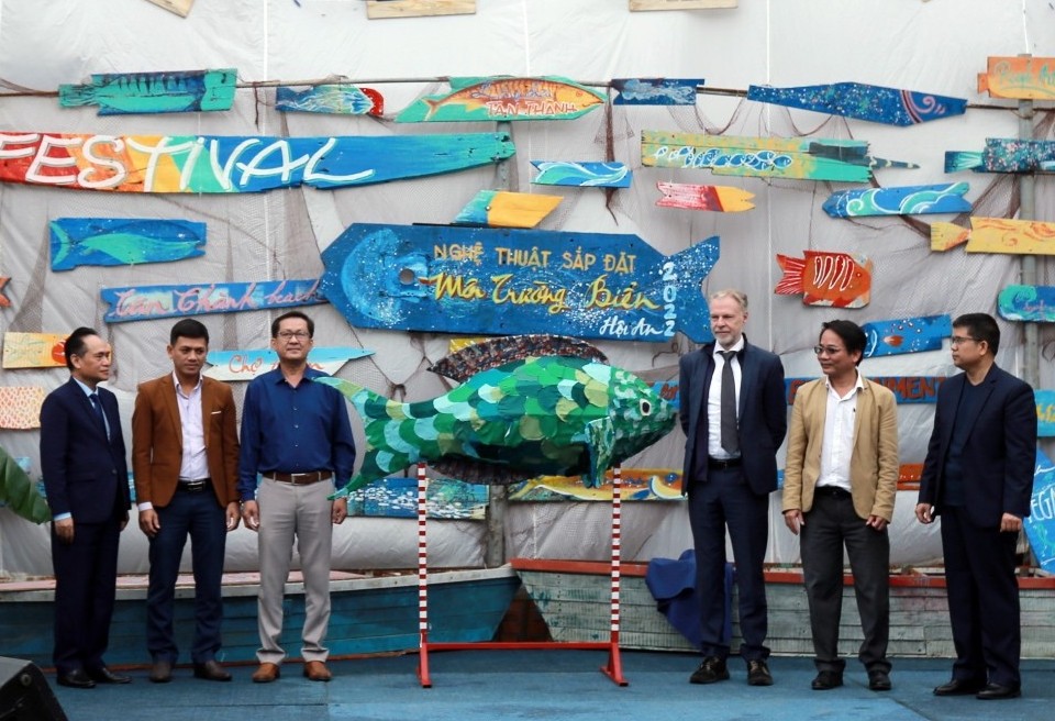 Độc đáo Festival nghệ thuật môi trường biển Hội An