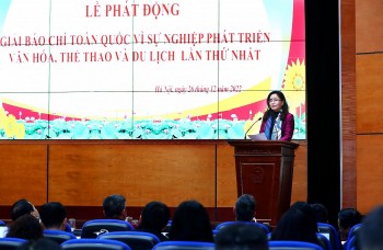phat dong giai thuong bao chi toan quoc ve van hoa the thao du lich