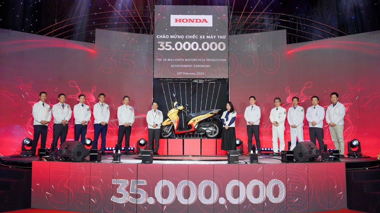 Honda xây chắc "cứ điểm" sản xuất xe máy tại Việt Nam để xuất khẩu