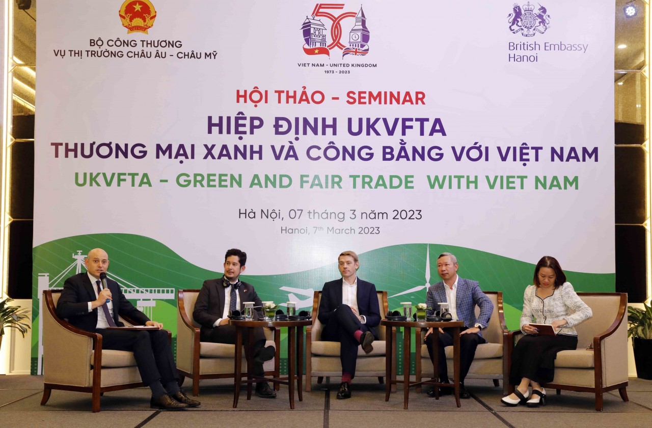 Tận dụng UKVFTA để thúc đẩy thương mại xanh và công bằng giữa Việt Nam - Anh