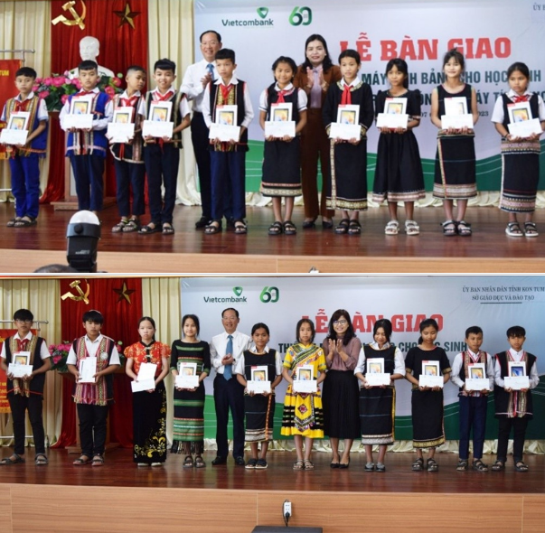 kon tum tiep nhan gan 11400 may tinh bang cho hoc sinh