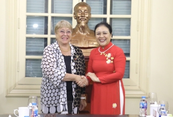 cuu tong thong chile michelle bachelet gia dinh toi luon co tinh cam tot dep voi viet nam