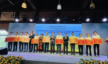 ho tro xay dung sua chua 110 nha cho nguoi ngheo 11 huyen thi mien nui cua tinh nghe an