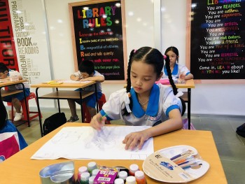 200 học sinh Đồng Nai tham gia Hội thi vẽ tranh “Tình hữu nghị Việt Nam - Pháp”