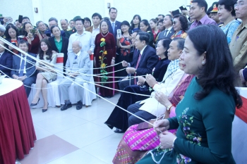 dai su quan lao to chuc tet bunpimay tai ha noi