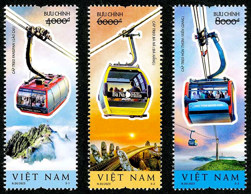 Phát hành bộ tem giới thiệu danh lam thắng cảnh Việt Nam