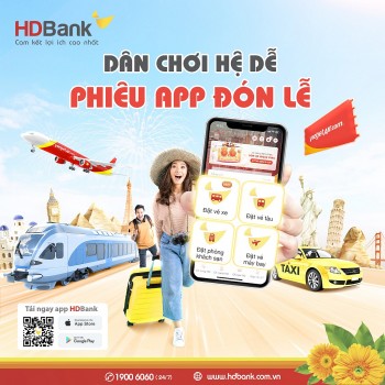 Khác biệt bởi số hóa tại HDBank qua mùa cao điểm