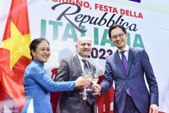 viet nam italy co nhieu diem chung trong giao tiep am thuc