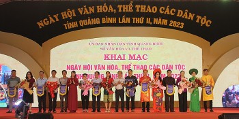 quang binh gan 370 nghe nhan dien vien tham gia ngay hoi van hoa the thao cac dan toc