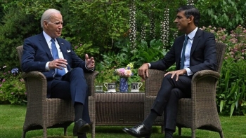 "Ngoại giao trà" của Tổng thống Mỹ Biden tại London
