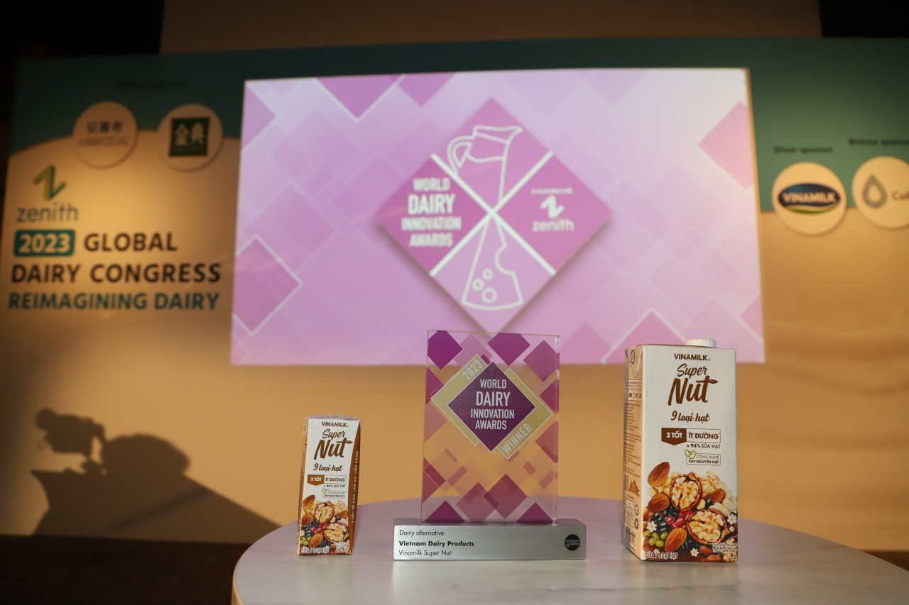 Bộ sưu tập giải thưởng quốc tế “khủng” của sản phẩm mới ra mắt nhà Vinamilk - sữa hạt Super Nut