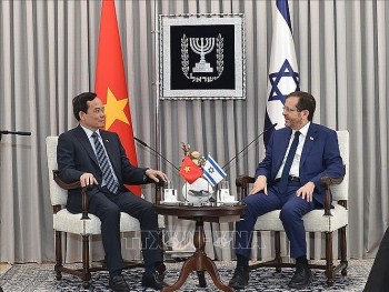 thuc day hon nua quan he huu nghi va hop tac giua viet nam va israel