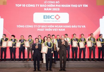 BIC lần thứ 8 liên tiếp lọt Top 10 CT bảo hiểm phi nhân thọ uy tín nhất Việt Nam