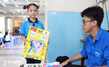 120 học sinh Đồng Nai tham gia Hội thi vẽ tranh “Thắm tình hữu nghị Việt Nam - Nhật Bản”
