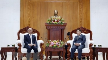 Lãnh đạo Lào đánh giá cao chuyến thăm của Ủy ban Hòa bình Việt Nam