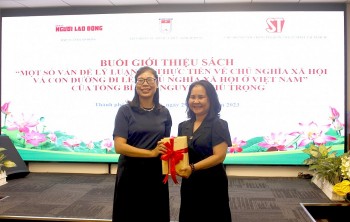 HUFO giới thiệu sách của Tổng Bí thư Nguyễn Phú Trọng về chủ nghĩa xã hội ở Việt Nam