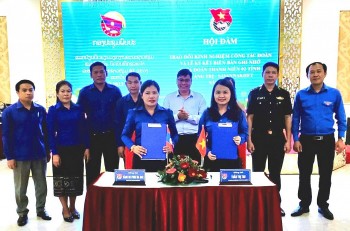 Đoàn Thanh niên Quảng Trị - Savannakhet kí kết triển khai nhiều hoạt động thiết thực