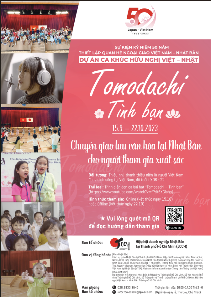 du an tomodachi tinh ban 5 thi sinh xuat sac se duoc den nhat ban giao luu van hoa