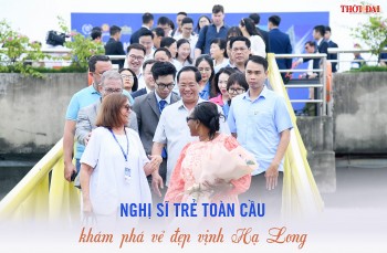 nghi si tre toan cau kham pha ve dep vinh ha long