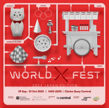 far east organisation va travel curators gioi thieu world x fest 2023 phien ban nhat ban tai singapore