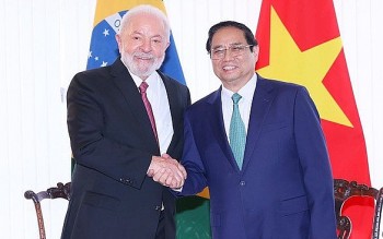 thu tuong pham minh chinh hoi dam voi tong thong brazil luiz inacio lula da silva