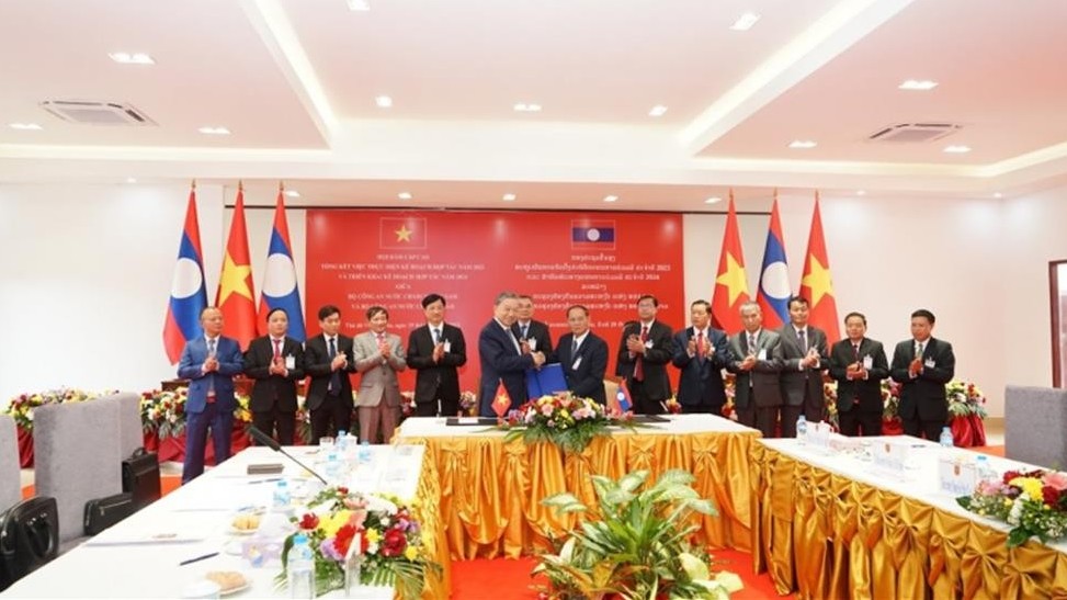 Việt Nam - Lào phối hợp đấu tranh phòng, chống tội phạm xuyên quốc gia