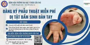 Tổ chức MEET - Hoa Kỳ hỗ trợ phẫu thuật dị tật bàn tay miễn phí cho trẻ tại Cần Thơ
